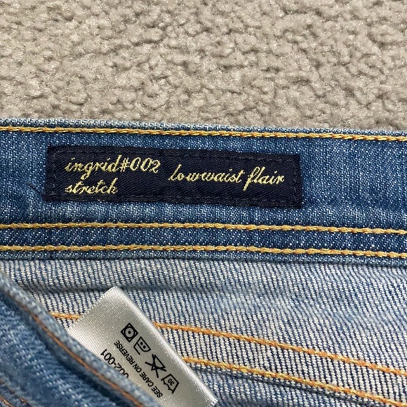 C of H Ingrid 002 stretch low waist flare sz 28x33 - Picture 3 of 5